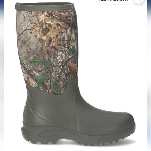 Ozark Trail Mens 13 Inch MUK Hunting Boots Size9. Camo. NWT - Picture 2 of 16